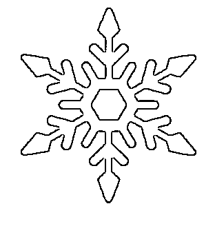 Where can you find free snowflake stencils?