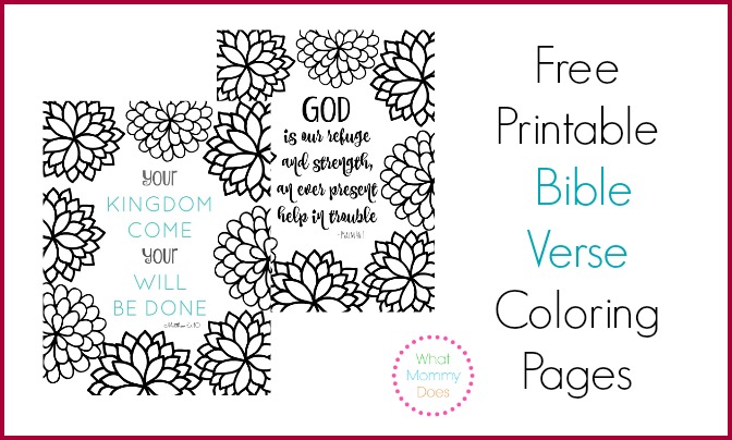 scripture coloring pages free - photo #8