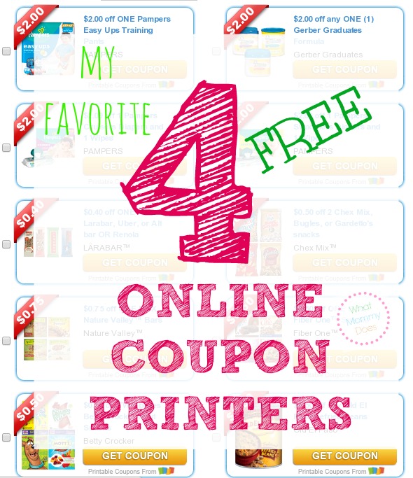 Where to Get Free Printable Grocery Coupons