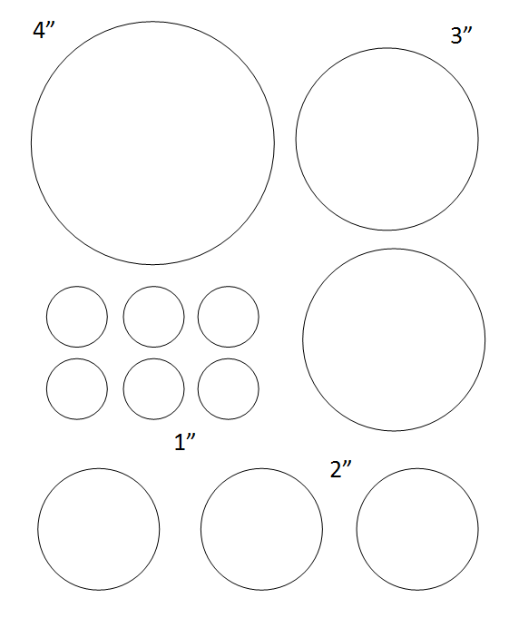 Printable Circles Template
